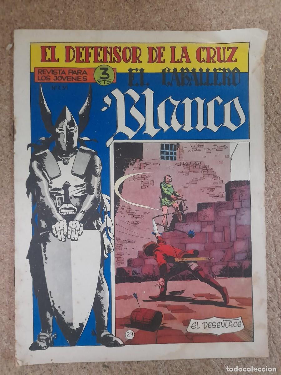 Tebeos: El Defensor De La Cruz.El Caballero Blanco.num.27.Maga - Foto 1
