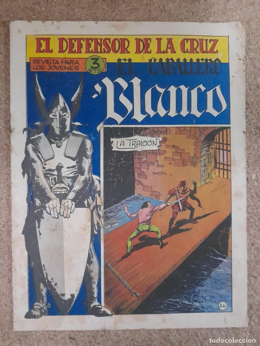 Tebeos: El Defensor De La Cruz.El Caballero Blanco.num.26.Maga - Foto 1