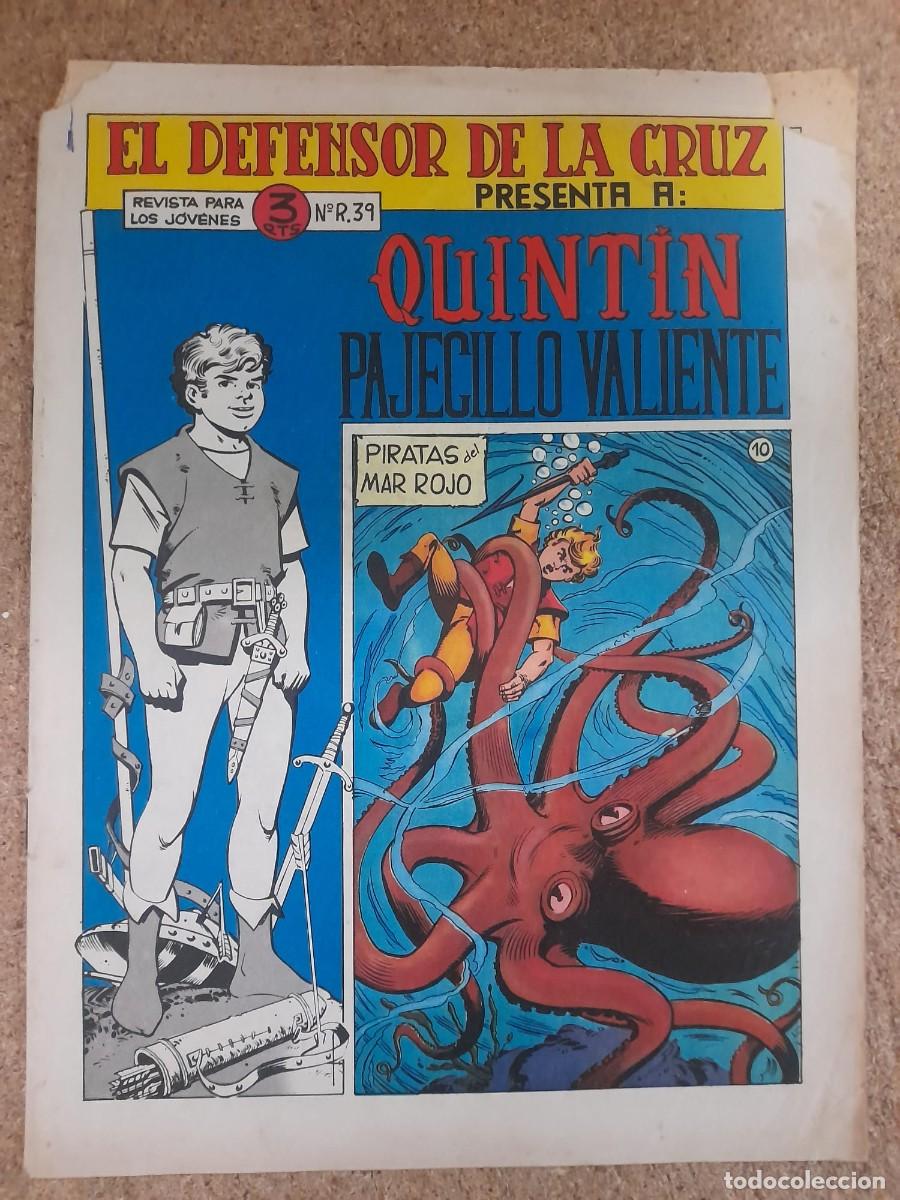 Tebeos: El Defensor De La Cruz.Quintin Pajecillo Valiente.num.10.Maga - Foto 1