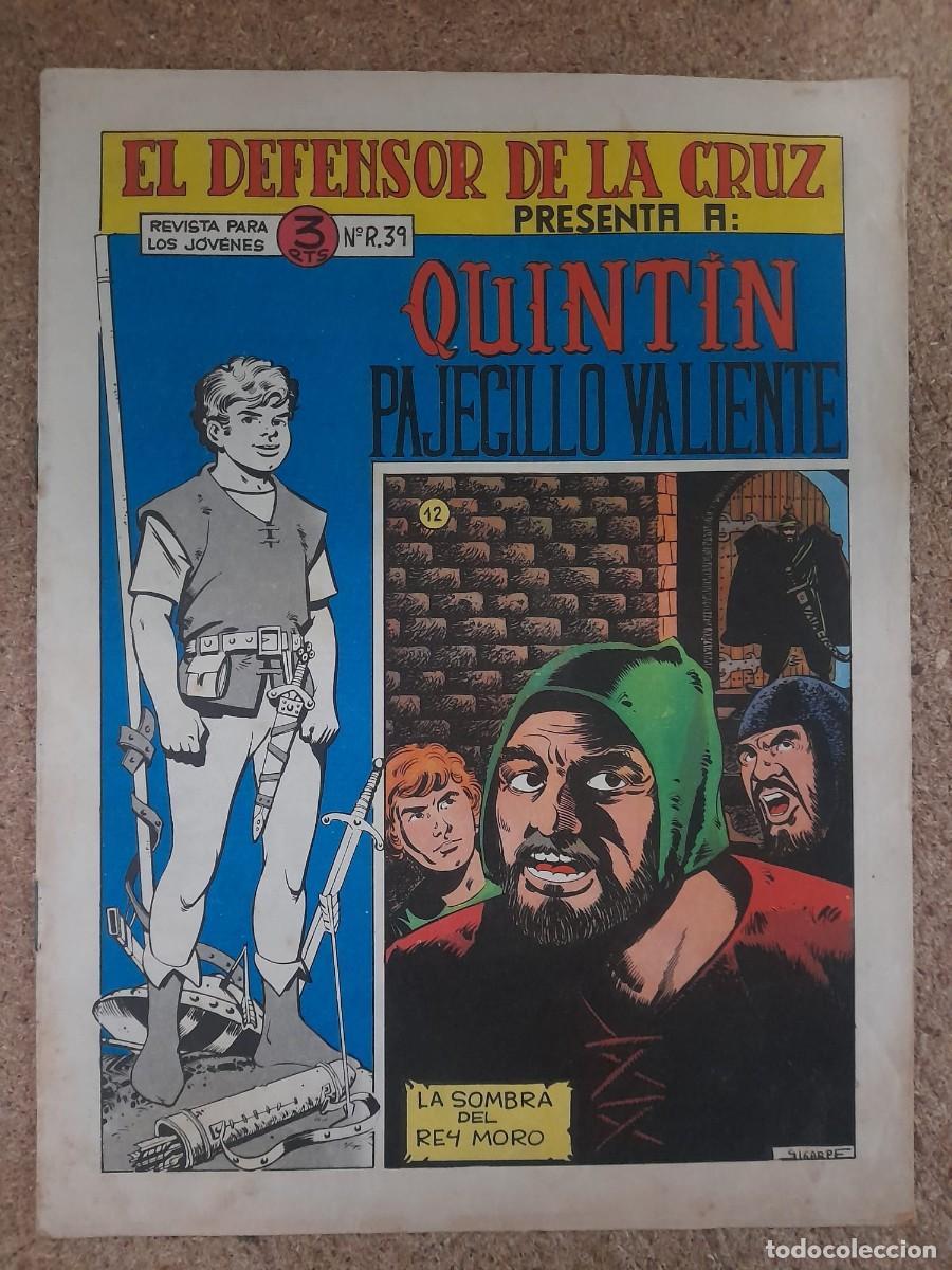 Tebeos: El Defensor De La Cruz.Quintin Pajecillo Valiente.num.12.Maga - Foto 1