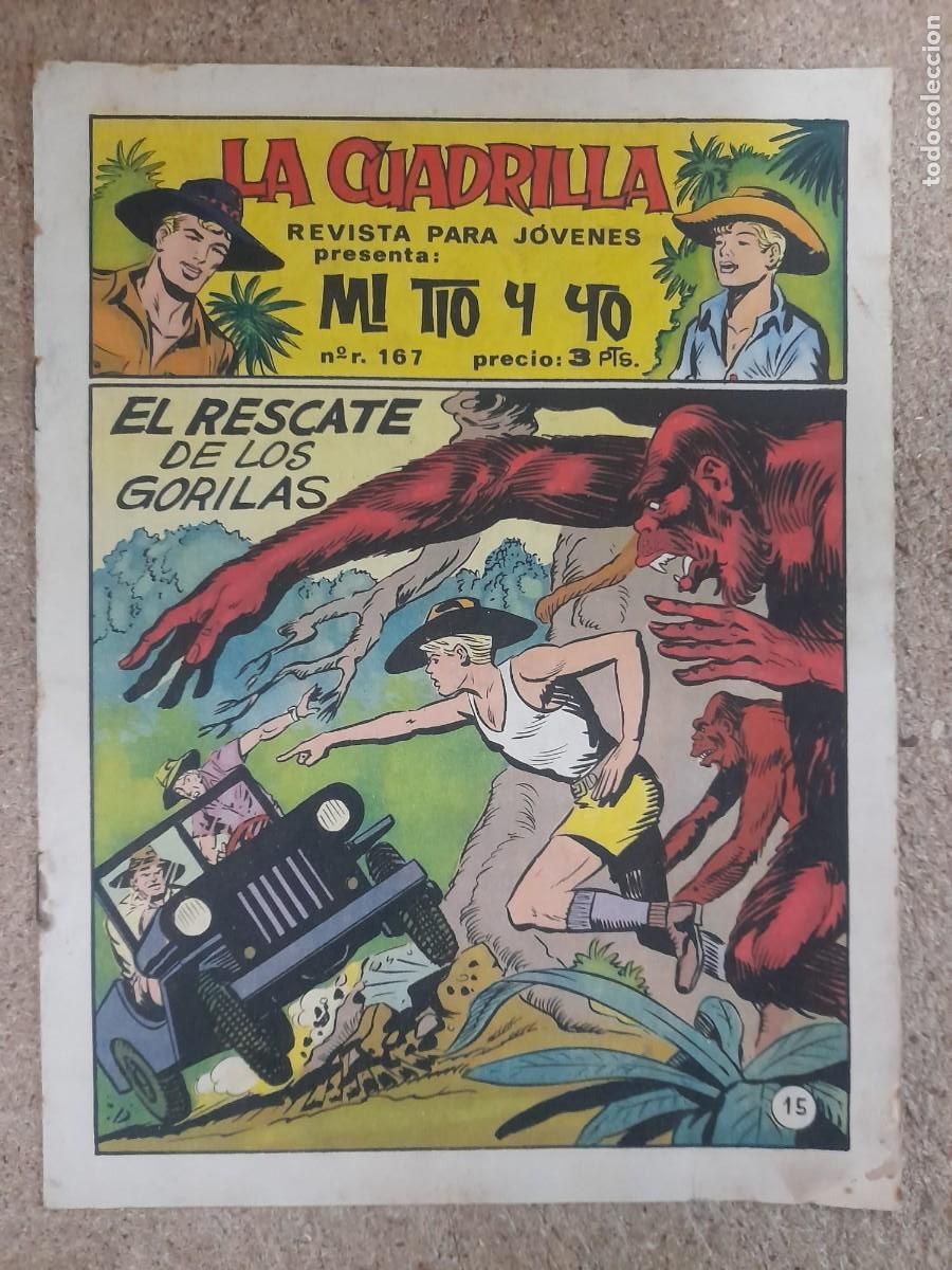 Tebeos: La Cuadrilla.Mi Tio y Yo.num.15.Maga - Foto 1