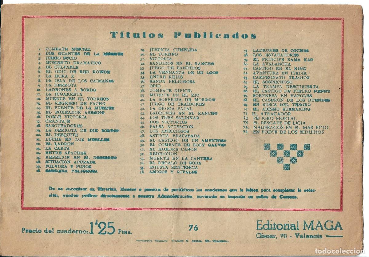 Tebeos: PACHO DINAMITA NUM 76 - ORIGINAL - Foto 2
