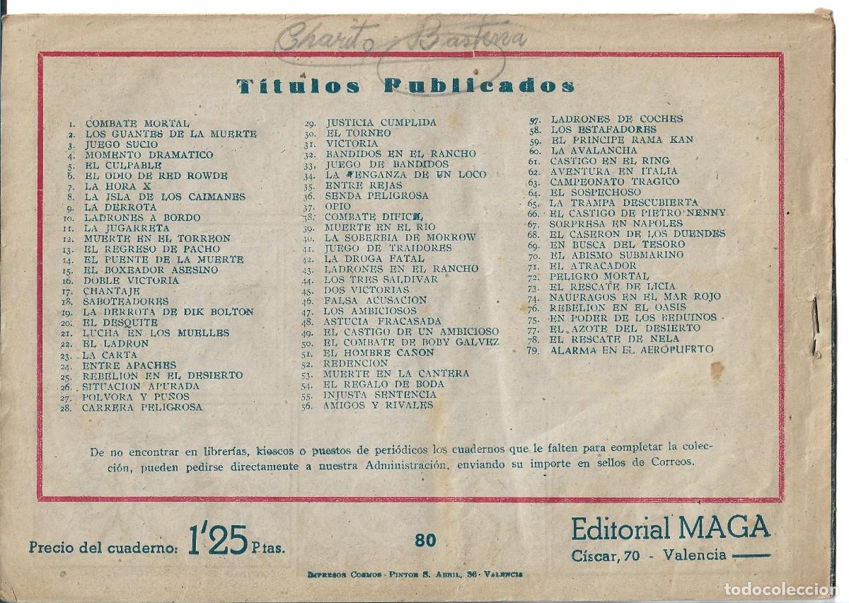 Tebeos: PACHO DINAMITA NUM 80 - ORIGINAL - Foto 2