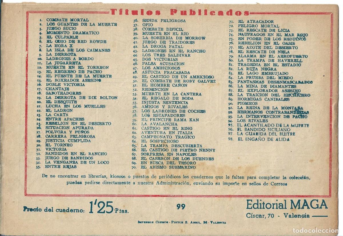 Tebeos: PACHO DINAMITA NUM 99 - ORIGINAL - Foto 2