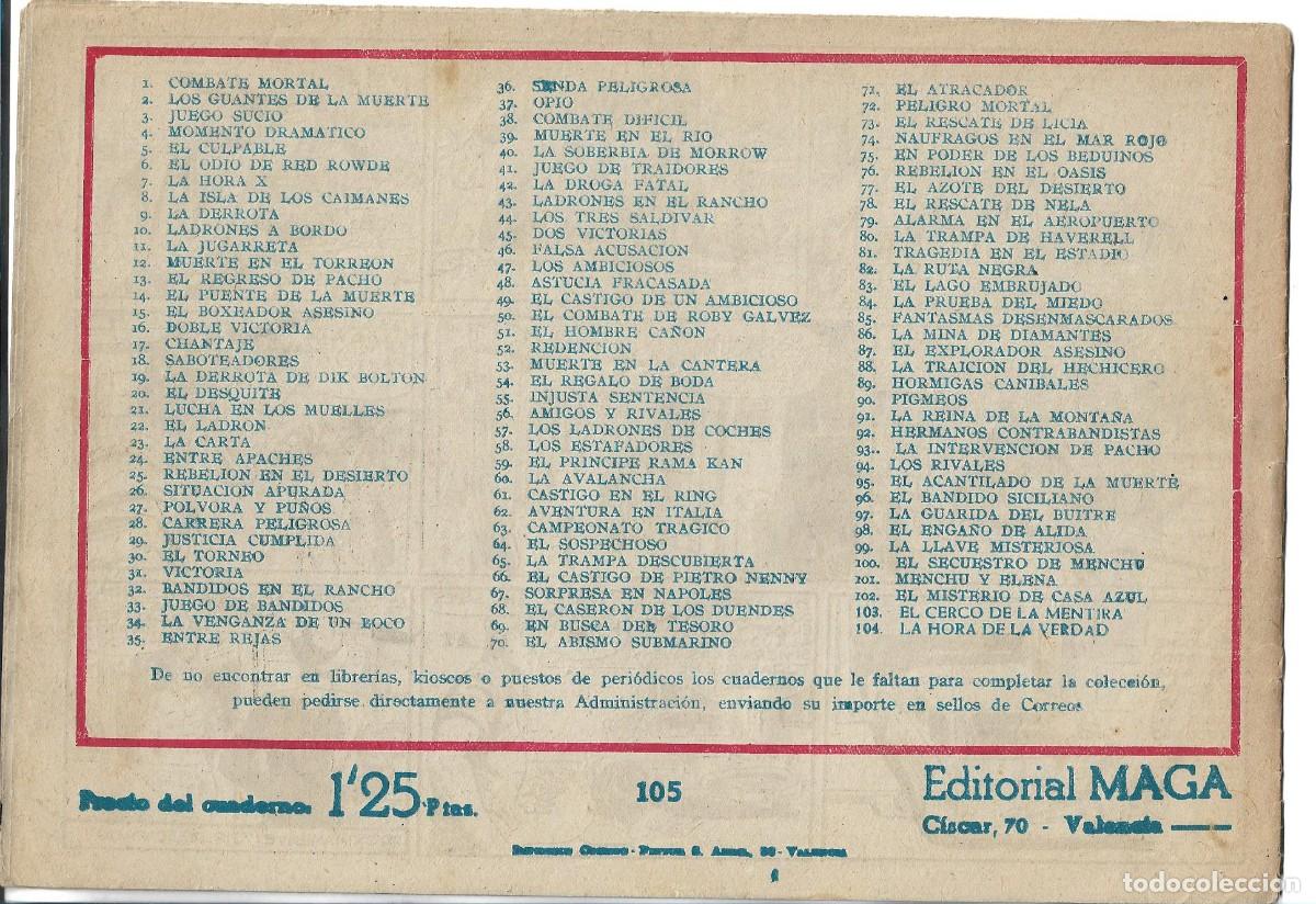 Tebeos: PACHO DINAMITA NUM 105 - ORIGINAL - Foto 2