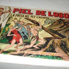 Tebeos: PIEL DE LOBO,PRIMEROS Nº 3,LA PRESA DEL PEZ LAGARTO,(DE 90).MAGA,1959.DE MANUEL GAGO