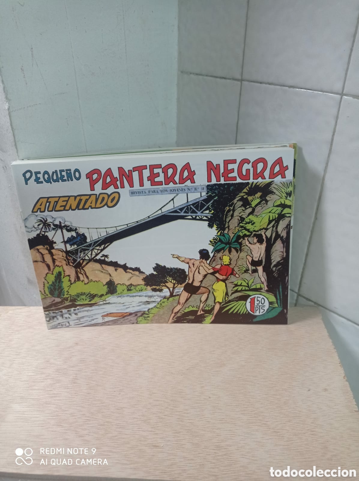 Tebeos: -PEQUE&Ntilde;O PANTERA NEGRA VERTICAL Y HORIZONTAL COMPLETAS 55 A 329 - Foto 2