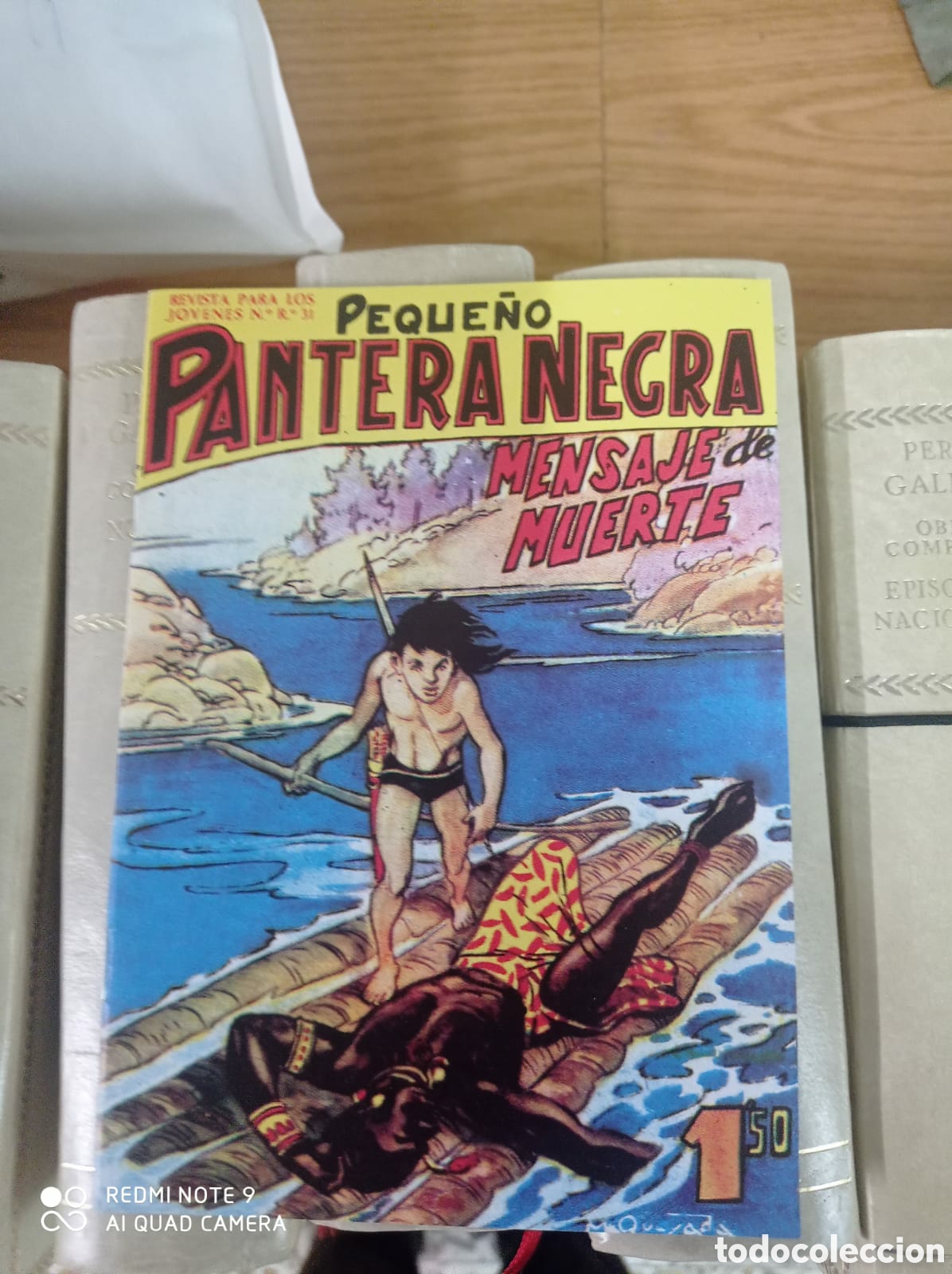 Tebeos: -PEQUE&Ntilde;O PANTERA NEGRA VERTICAL Y HORIZONTAL COMPLETAS 55 A 329 - Foto 1