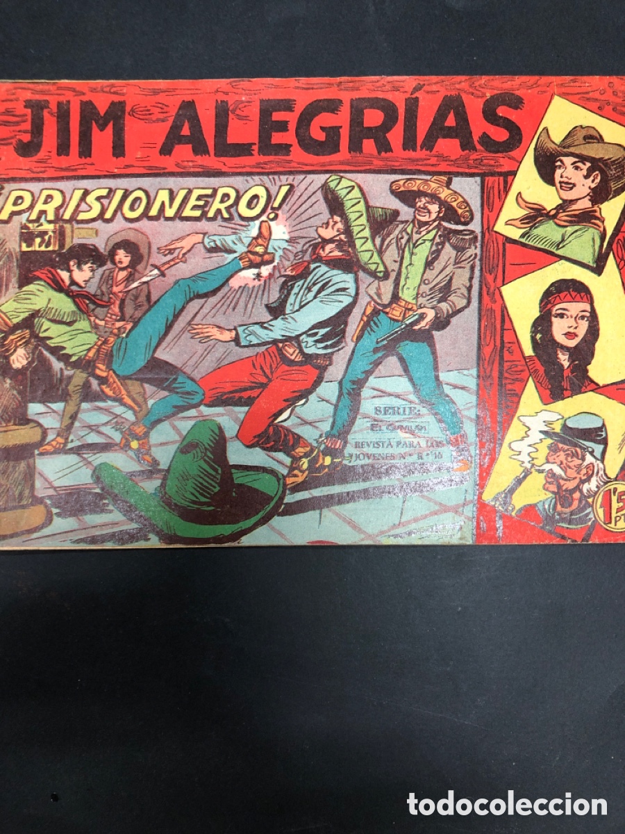 Tebeos: COMIC ORIGINAL JIM ALEGRIAS N&ordm; 10 EDITORIAL MAGA - Foto 1