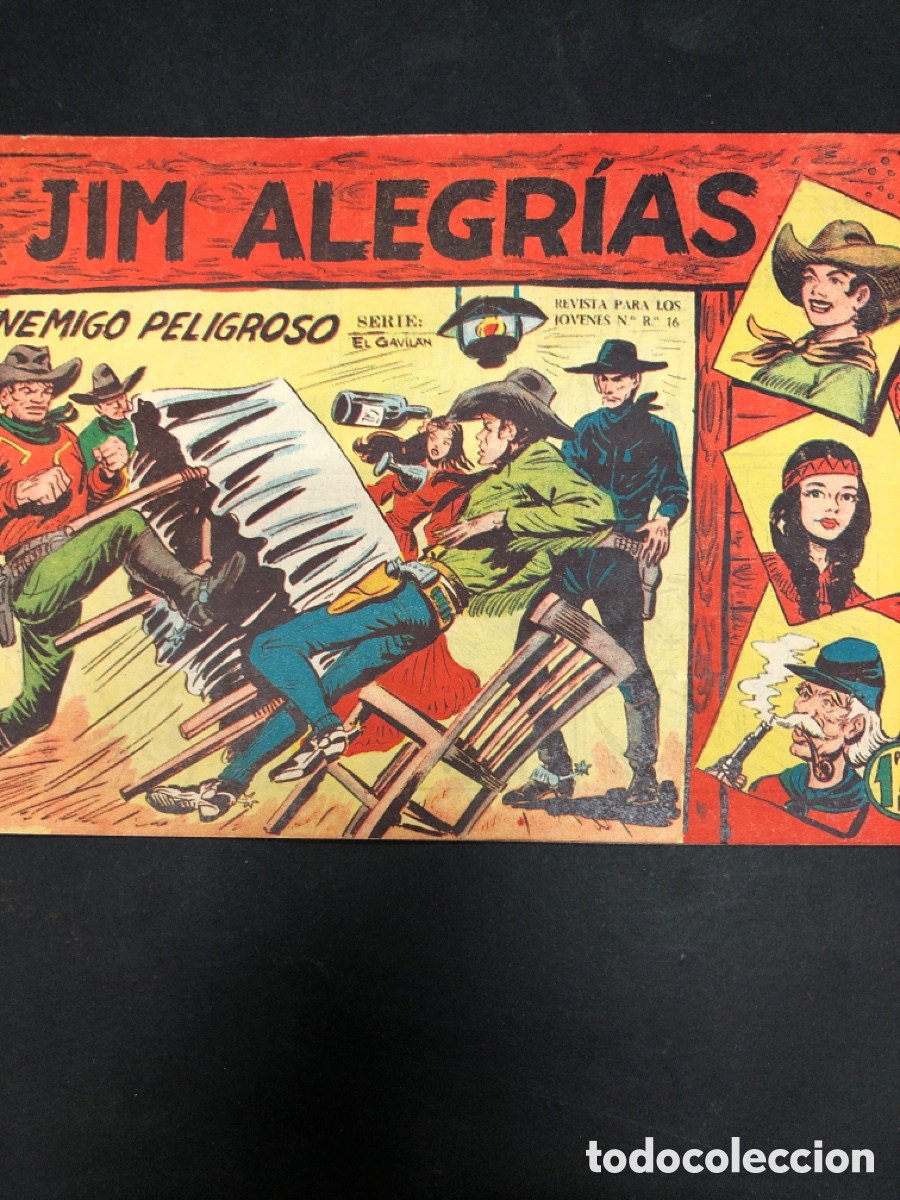 Tebeos: COMIC ORIGINAL JIM ALEGRIAS N&ordm; 32 EDITORIAL MAGA - Foto 1