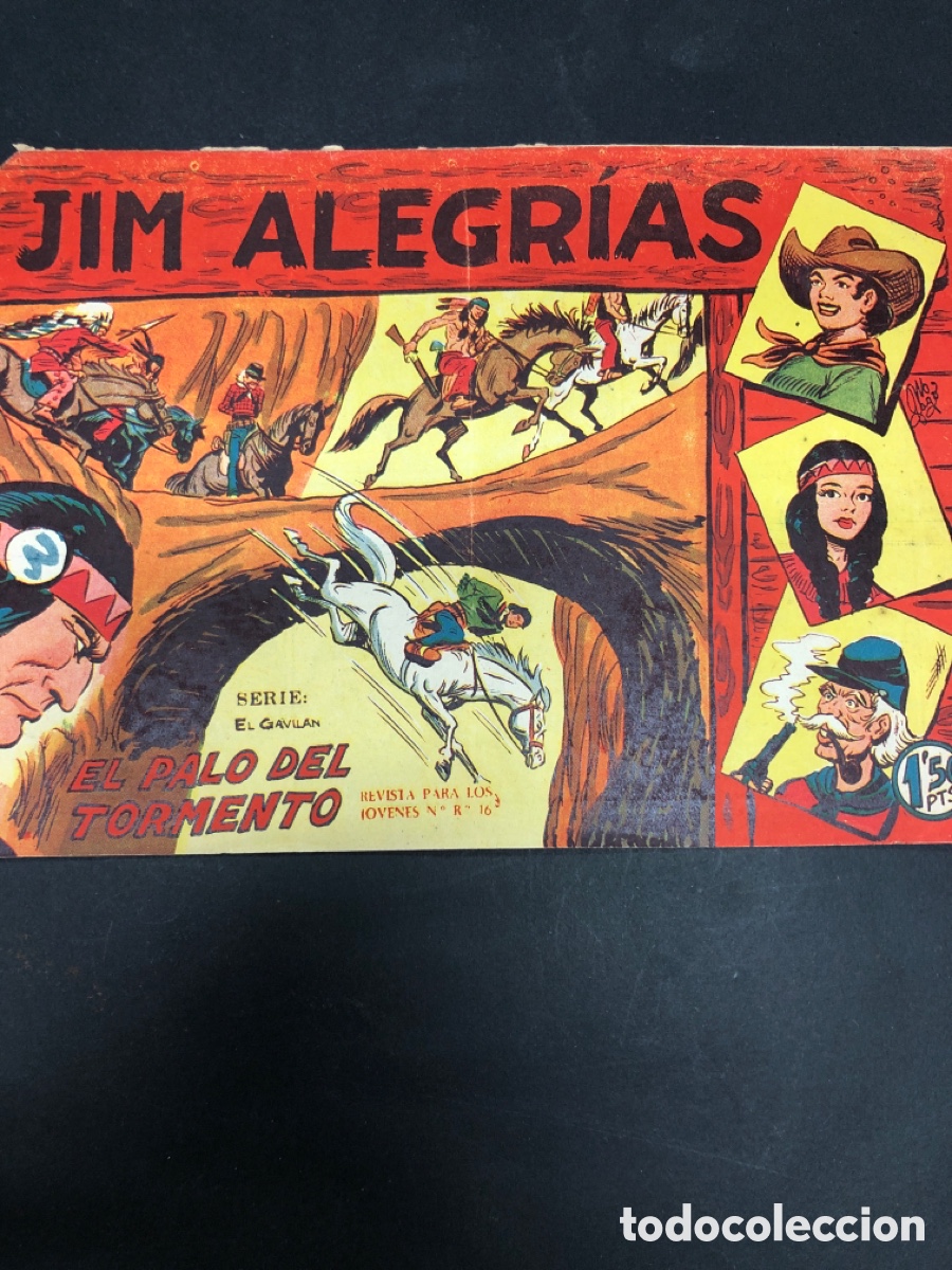 Tebeos: COMIC ORIGINAL JIM ALEGRIAS N&ordm; 37 EDITORIAL MAGA - Foto 1
