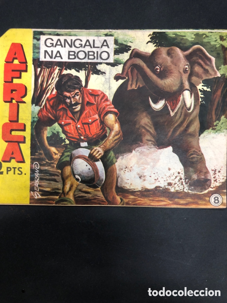 Tebeos: COMIC AFRICA N&ordm; 8 EDITORIAL MAGA - Foto 1