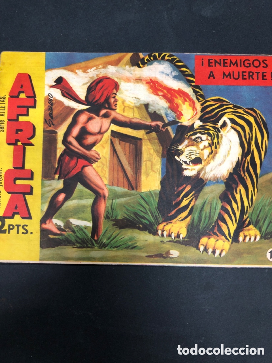 Tebeos: COMIC AFRICA N&ordm; 11 EDITORIAL MAGA - Foto 1