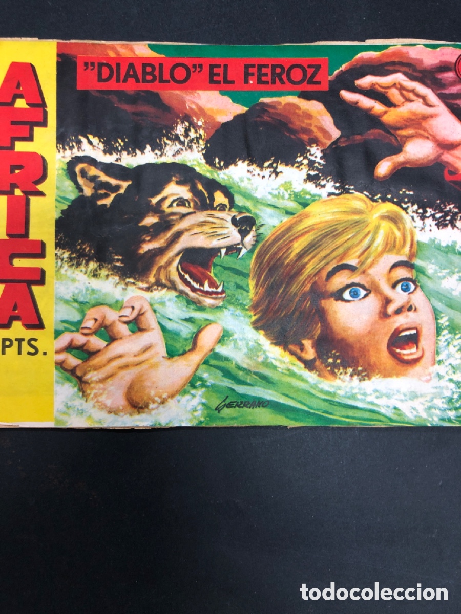 Tebeos: COMIC AFRICA N&ordm; 14 EDITORIAL MAGA - Foto 1