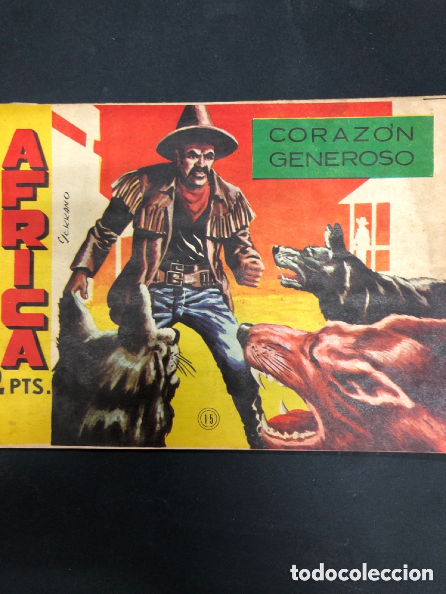 Tebeos: COMIC AFRICA N&ordm; 15 EDITORIAL MAGA - Foto 1