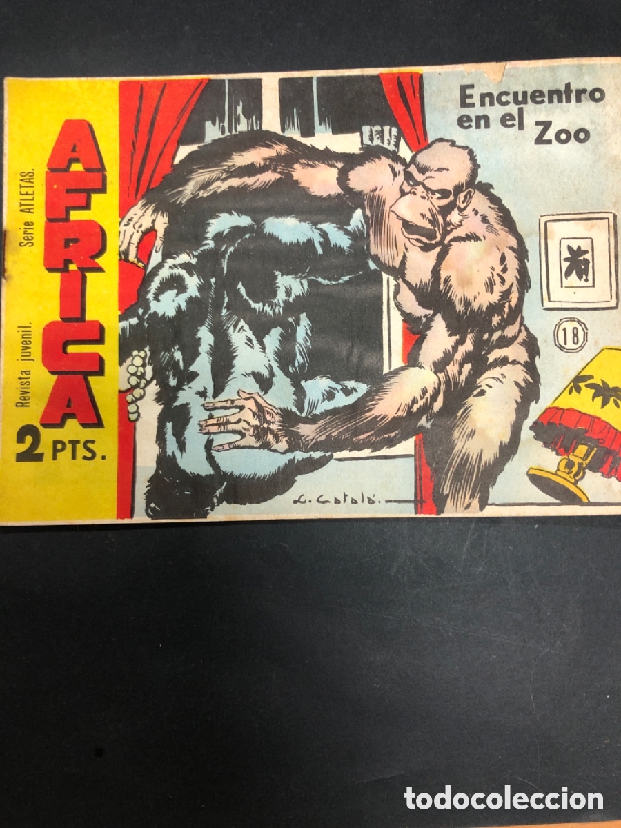 Tebeos: COMIC AFRICA N&ordm; 18 EDITORIAL MAGA - Foto 1