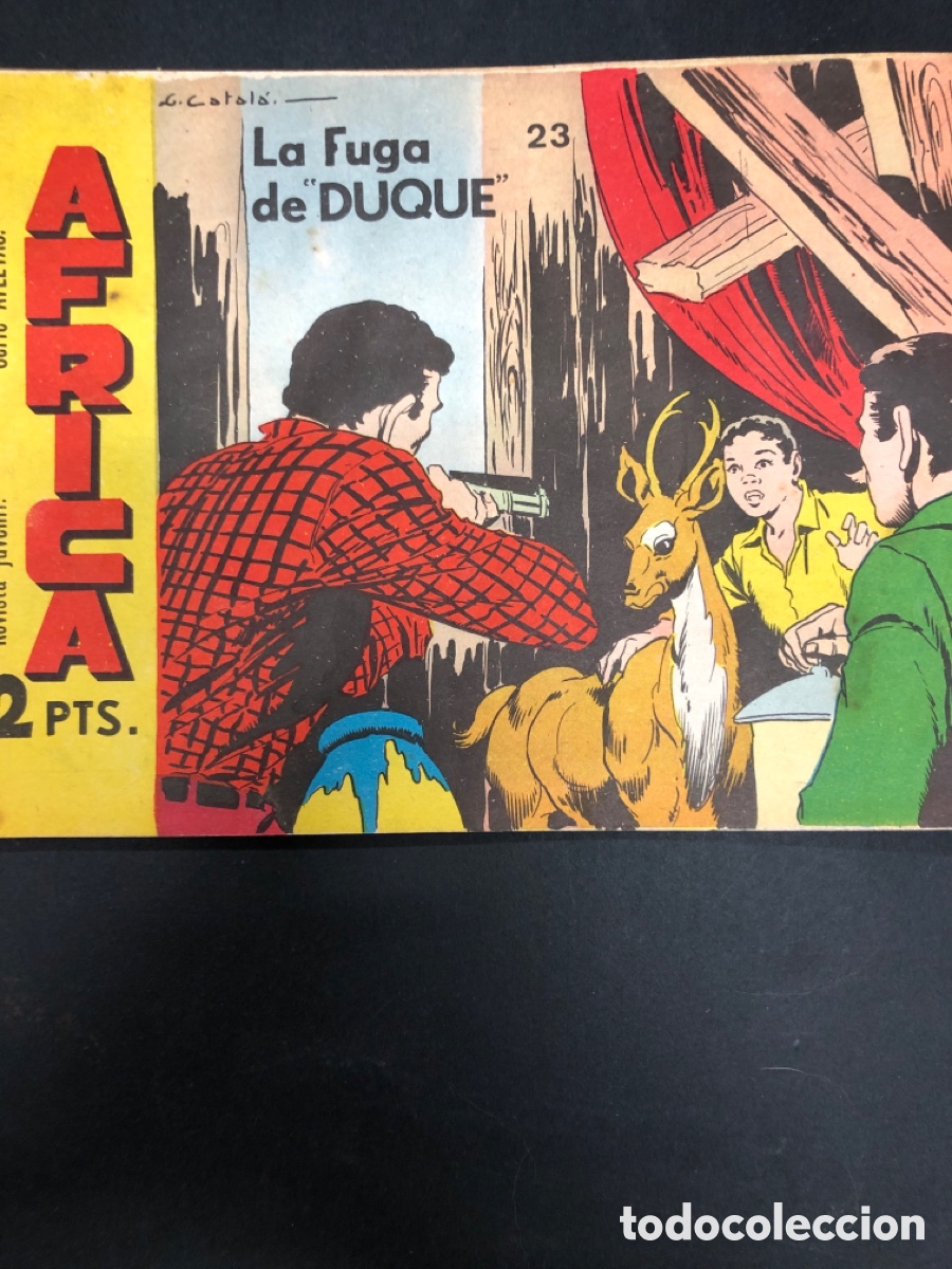 Tebeos: COMIC AFRICA N&ordm; 23 EDITORIAL MAGA - Foto 1