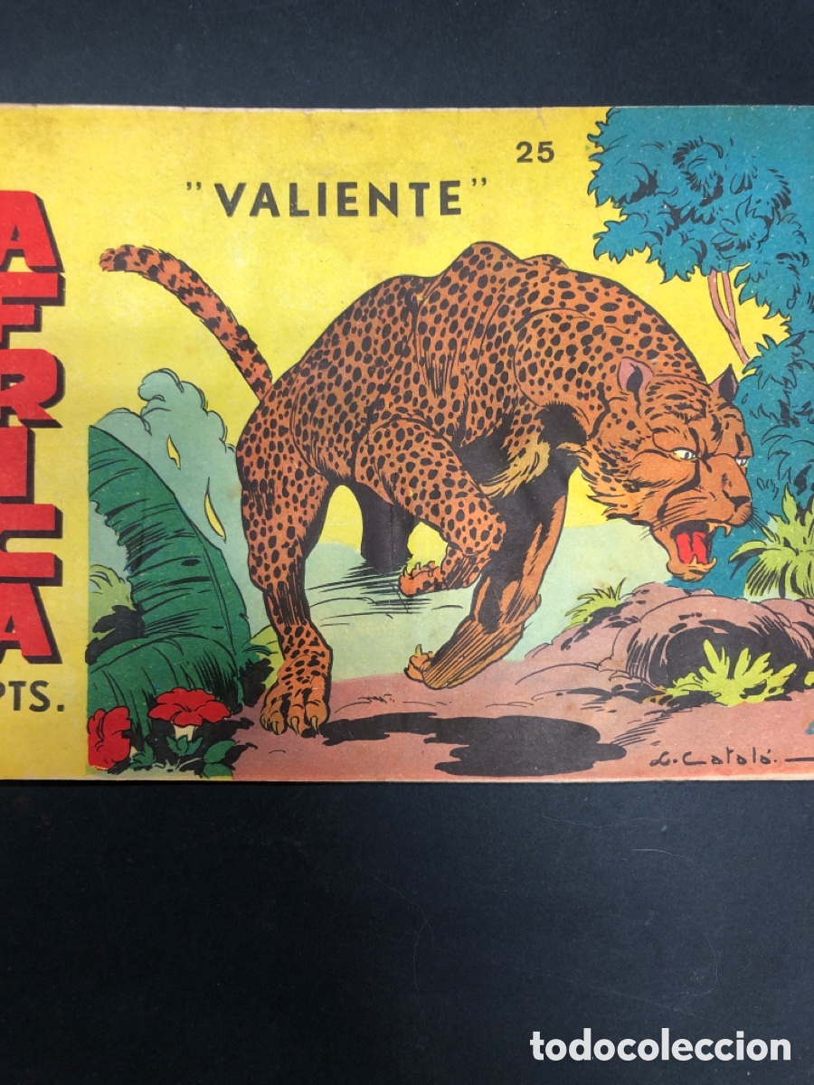Tebeos: COMIC AFRICA N&ordm; 25 EDITORIAL MAGA - Foto 1