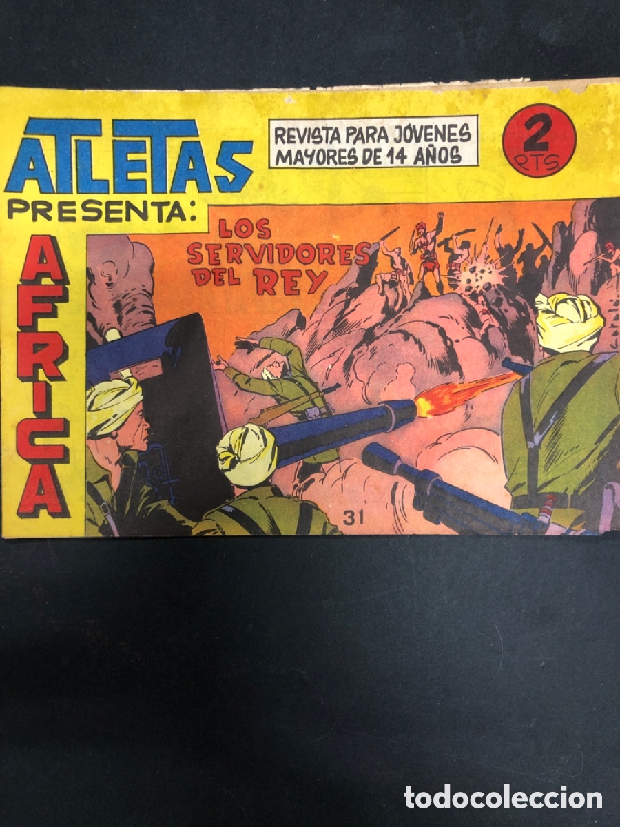 Tebeos: COMIC AFRICA N&ordm; 31 EDITORIAL MAGA - Foto 1