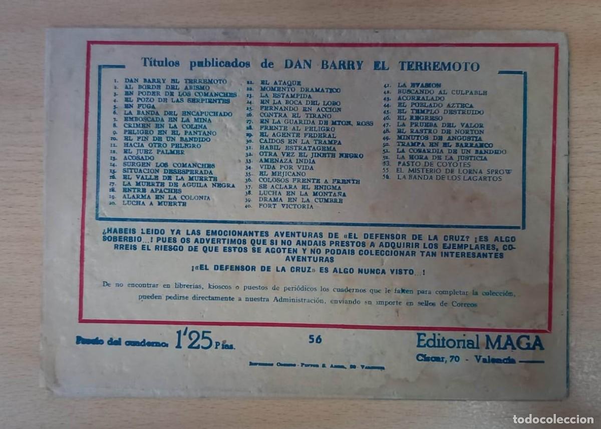 Tebeos: DAN BARRY EL TERREMOTO - MAGA / N&Uacute;MERO 56 - Foto 2