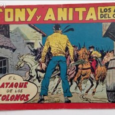 Tebeos: TONY Y ANITA ORIGINAL Nº 108 EL ATAQUE DE LOS COLONOS