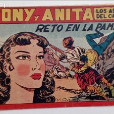Tebeos: TONY Y ANITA ORIGINAL Nº 91 - BUENA CONSERVACIÓN - RETO EN LA PAMPA