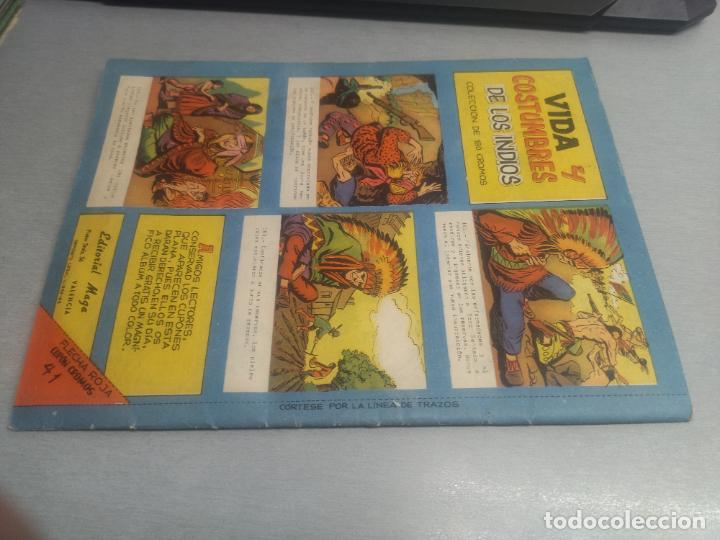 Tebeos: FLECHA ROJA REVISTA N&ordm; 41 / MAGA ORIGINAL - Foto 2