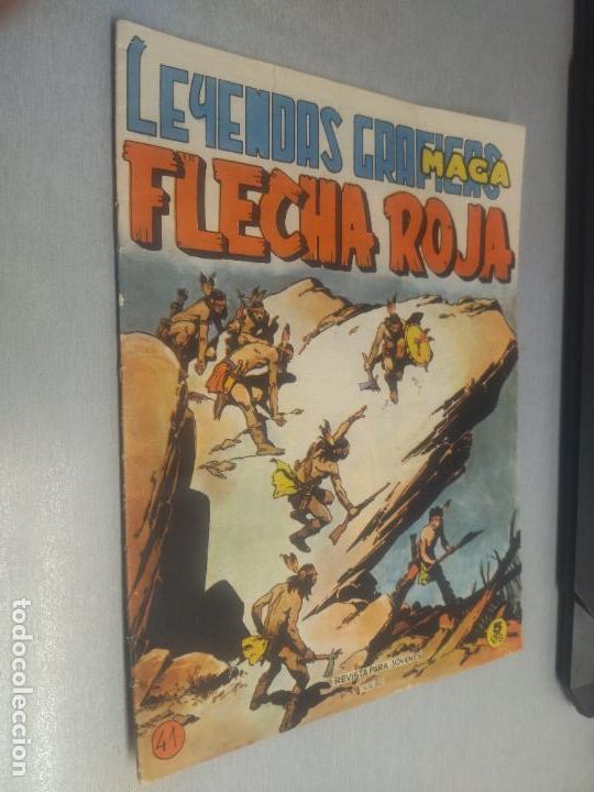 Tebeos: FLECHA ROJA REVISTA N&ordm; 41 / MAGA ORIGINAL - Foto 1