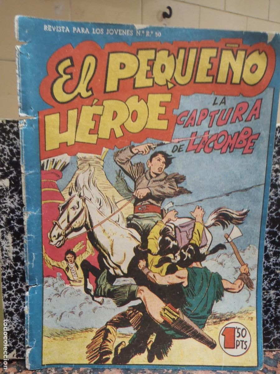 Tebeos: EL PEQUE&Ntilde;O HEROE - N&ordm; 112 - ORIGINAL - EDITORIAL MAGA - Foto 1