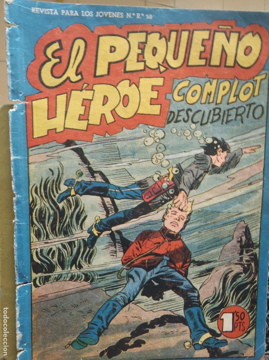 Tebeos: EL PEQUE&Ntilde;O HEROE - N&ordm; 111 - ORIGINAL - EDITORIAL MAGA - Foto 1