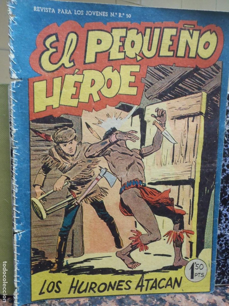 Tebeos: EL PEQUE&Ntilde;O HEROE - N&ordm; 75 - ORIGINAL - EDITORIAL MAGA - Foto 1