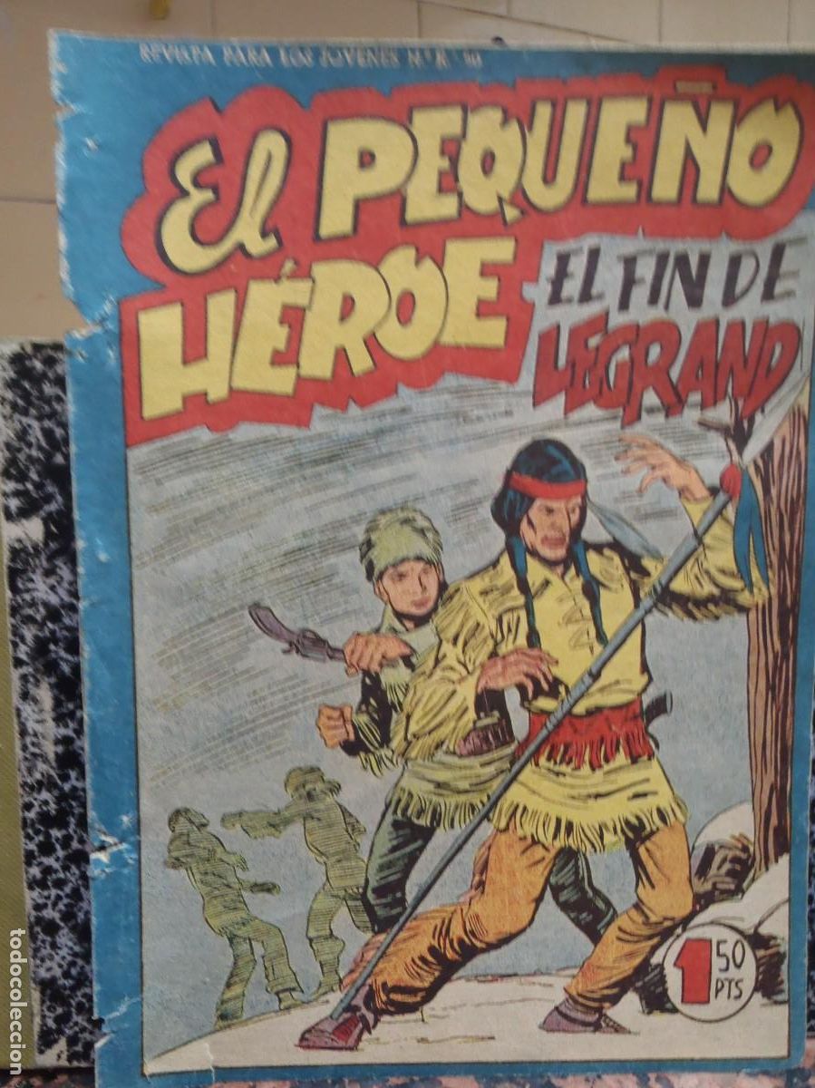 Tebeos: EL PEQUE&Ntilde;O HEROE - N&ordm; 80 - ORIGINAL - EDITORIAL MAGA - Foto 1