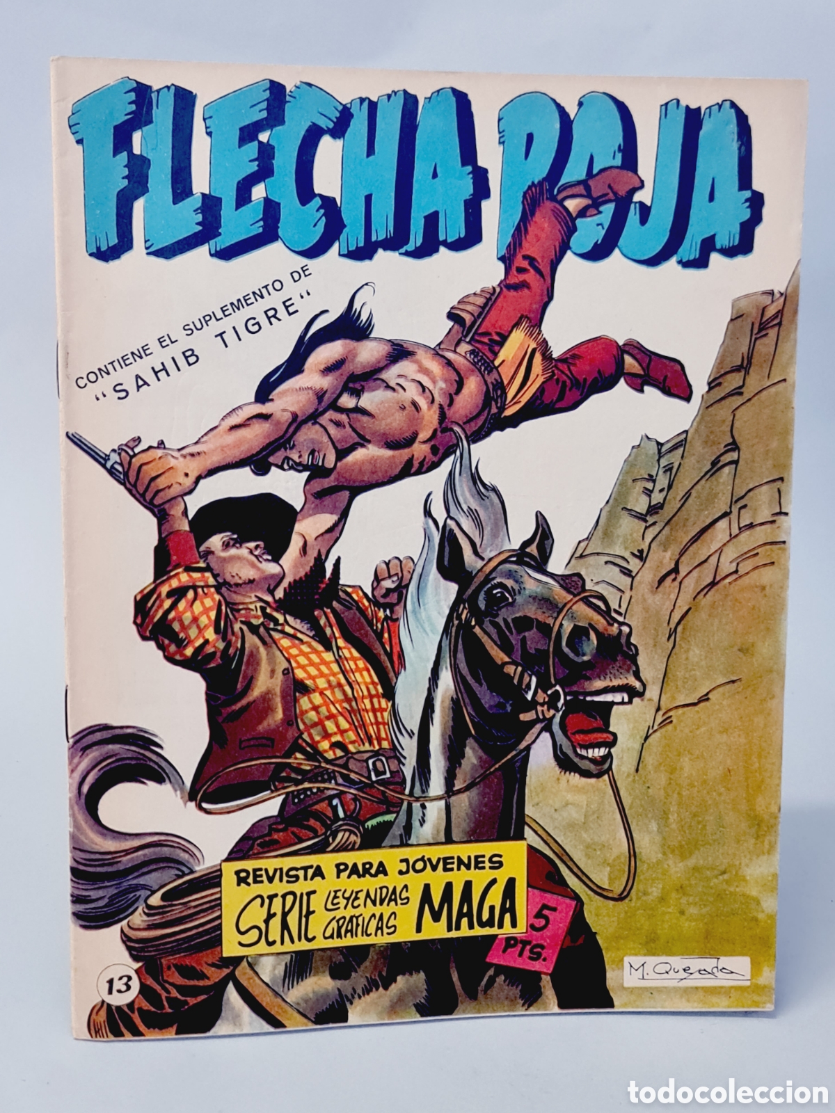 Tebeos: DE KIOSCO FLECHA ROJA 13 MAGA ORIGINAL - Foto 1