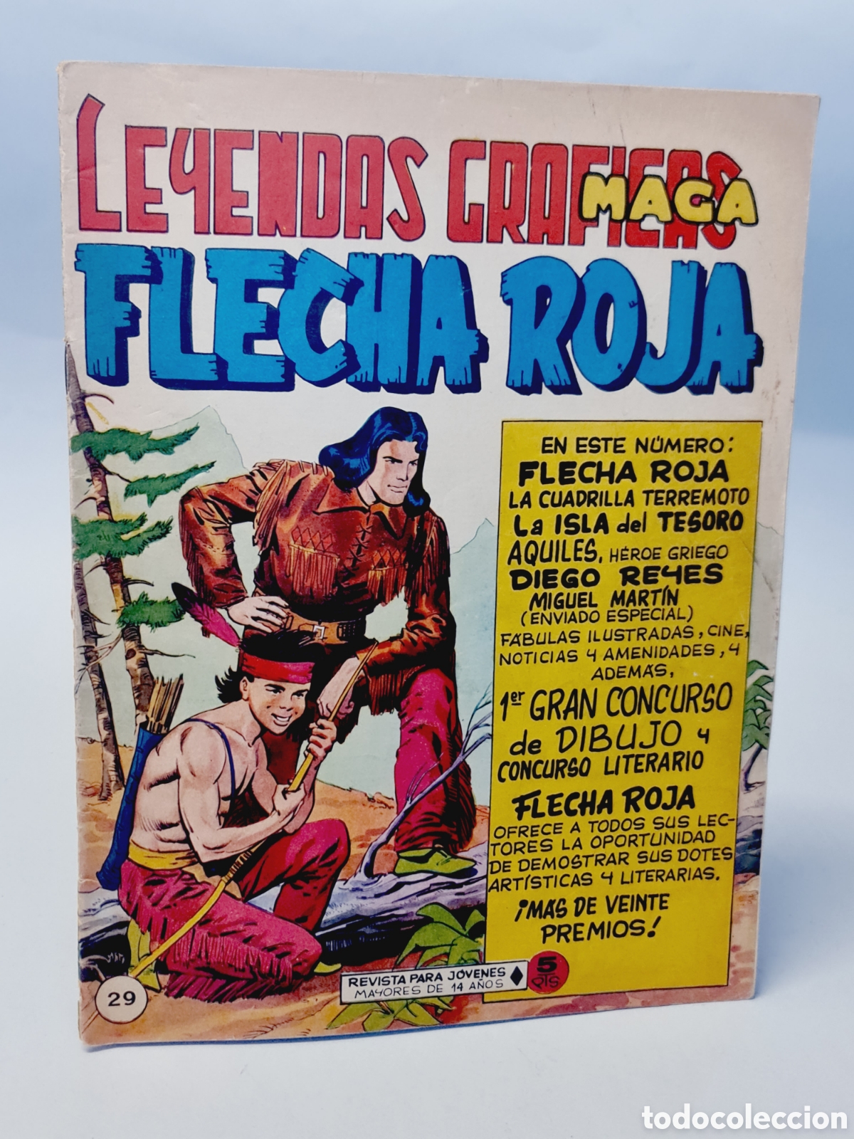Tebeos: MUY BUEN ESTADO FLECHA ROJA 29 LEYENDAS GRAFICAS MAGA ORIGINAL