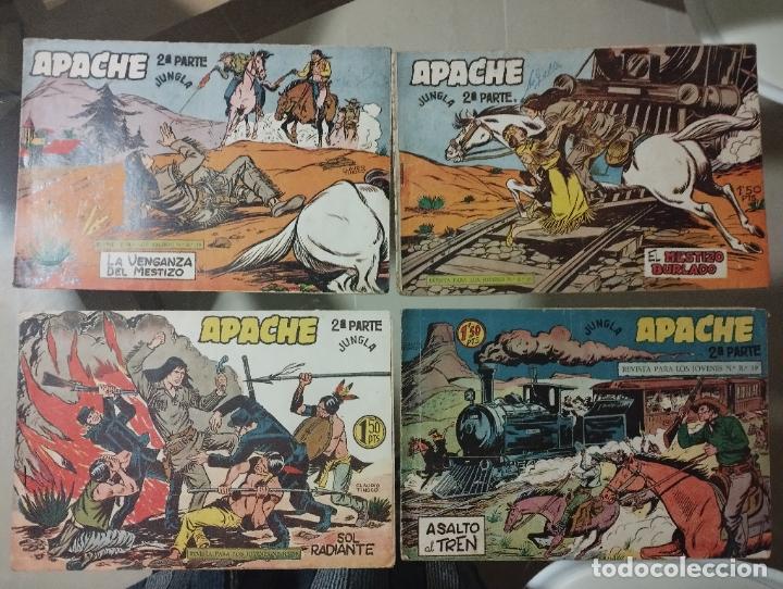 Tebeos: APACHE SEGUNDA LOTE DE 4 NUMEROS. SUELTOS PREGUNTAR - Foto 1