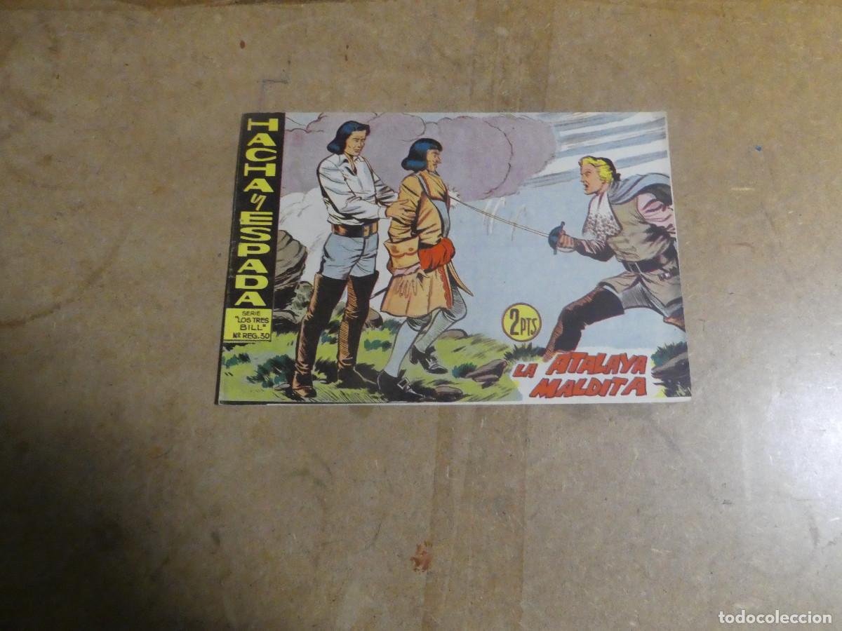 Tebeos: hacha y espada n&ordm; 16, original Maga 1961 - Foto 1