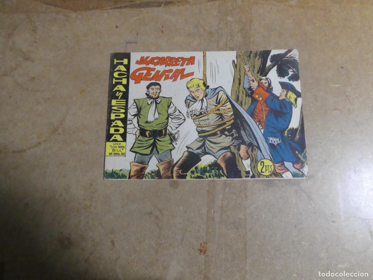 Tebeos: hacha y espada n&ordm; 15, original Maga 1961 - Foto 1