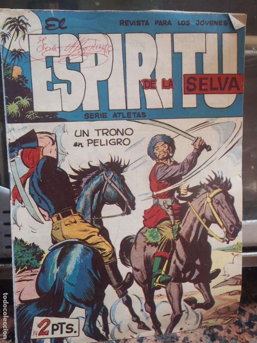 Tebeos: EL ESPIRITU DE LA SELVA - N&ordm; 14 - EDITORIAL MAGA - ORIGINAL - Foto 1