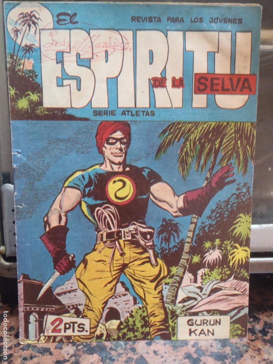 Tebeos: EL ESPIRITU DE LA SELVA - N&ordm; 8- EDITORIAL MAGA - ORIGINAL - Foto 1