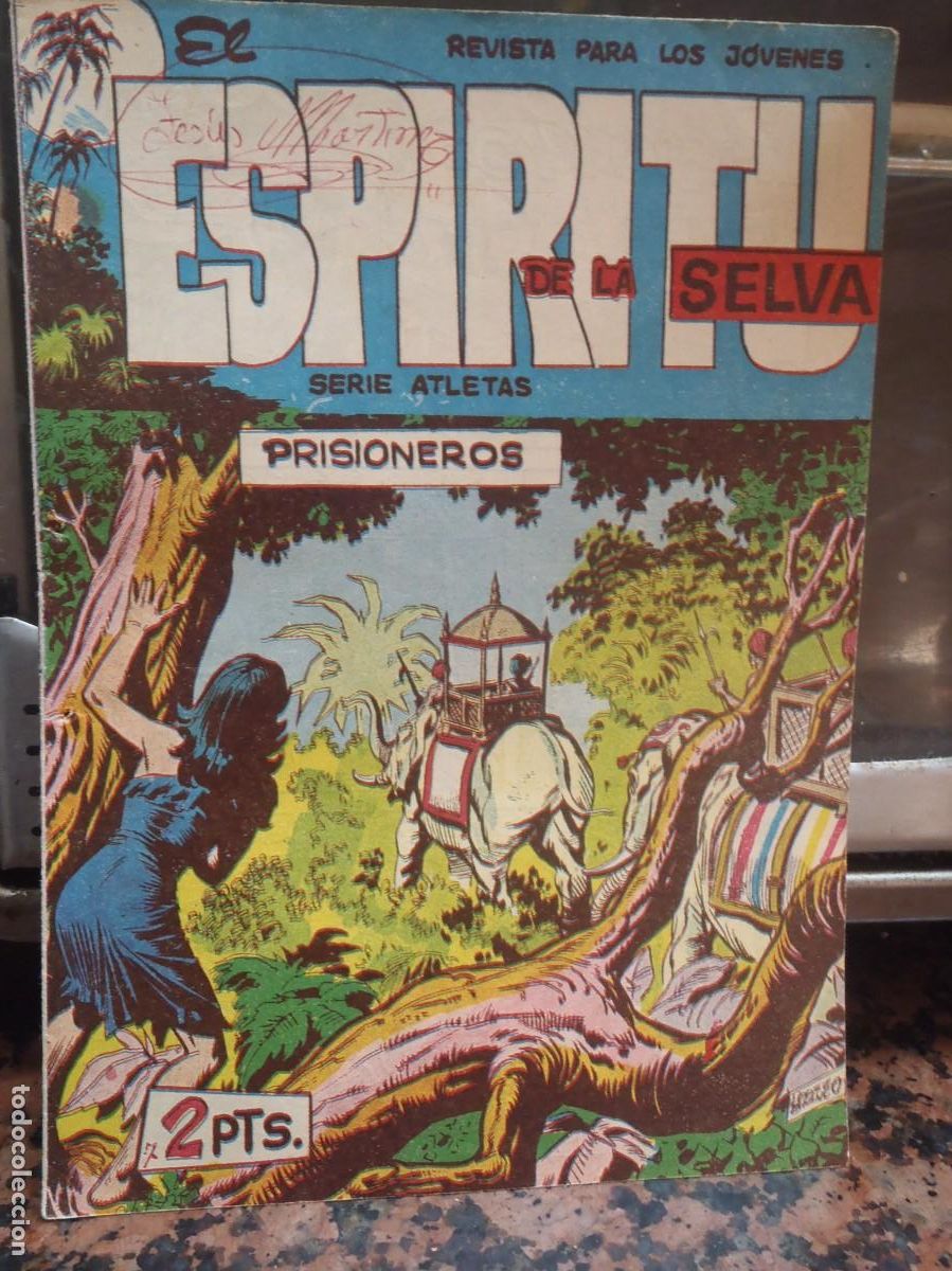Tebeos: EL ESPIRITU DE LA SELVA - N&ordm; 7 - EDITORIAL MAGA - ORIGINAL - Foto 1
