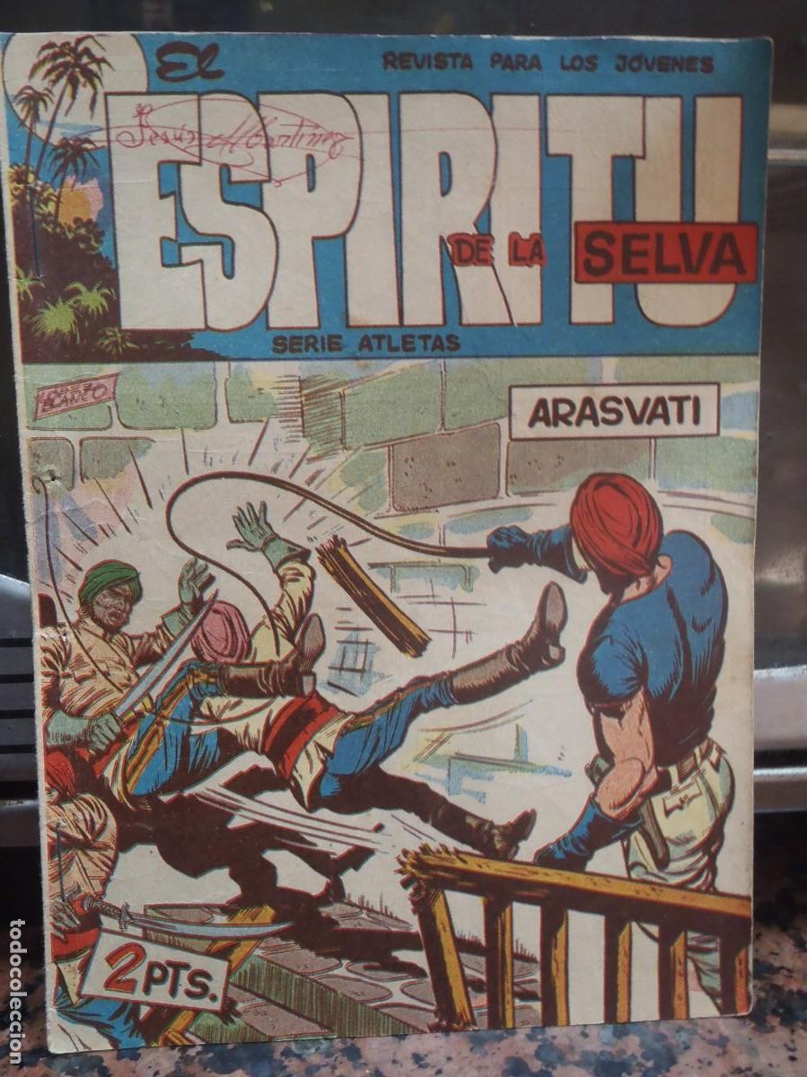 Tebeos: EL ESPIRITU DE LA SELVA - N&ordm; 4 - EDITORIAL MAGA - ORIGINAL - Foto 1
