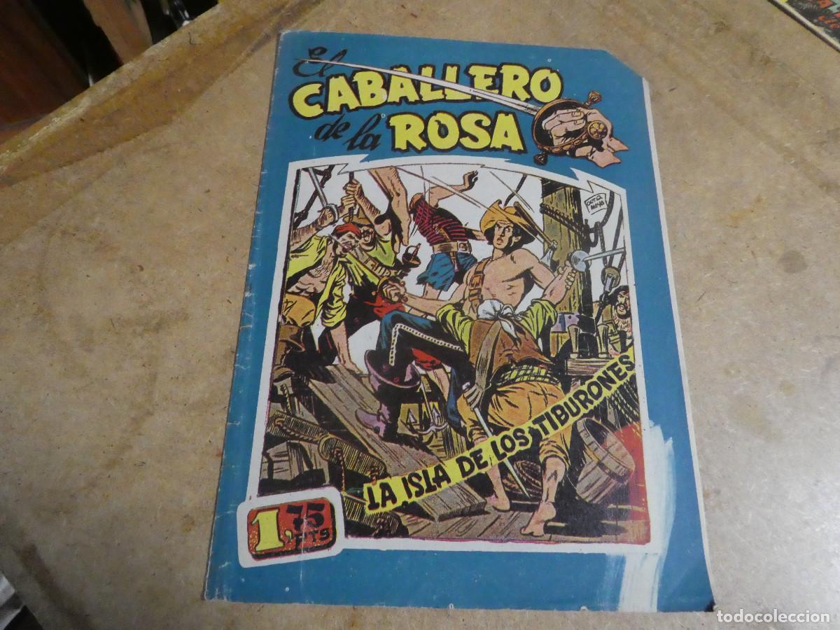 Tebeos: el caballero de la rosa n&ordm; 3, Maga 1958 - Foto 1