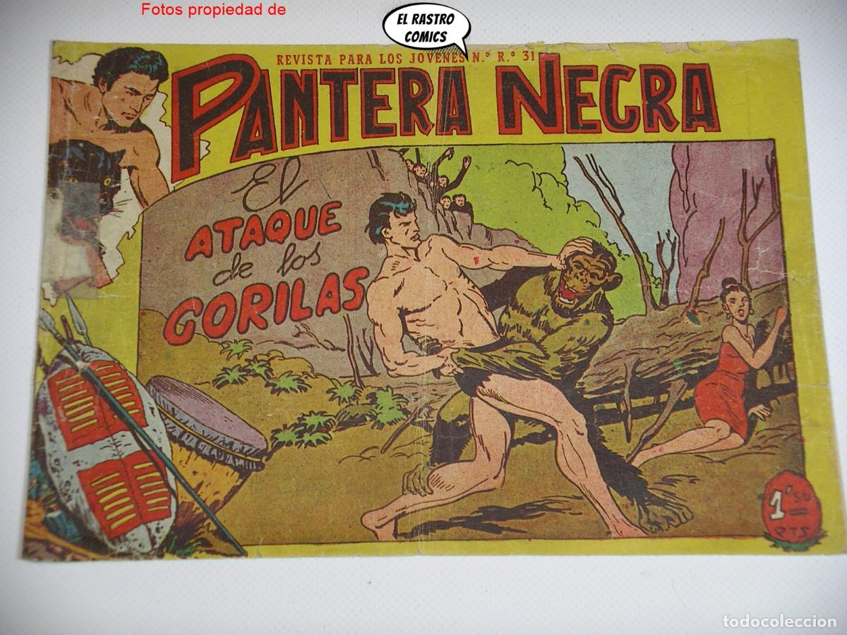 Tebeos: Pantera Negra n&ordm; 20, original, ed. Maga - Foto 1