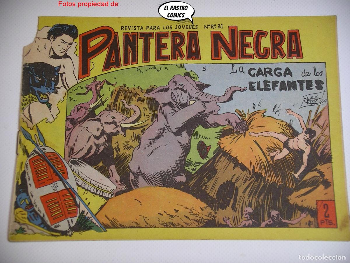 Tebeos: Pantera Negra n&ordm; 5, original, ed. Maga - Foto 1