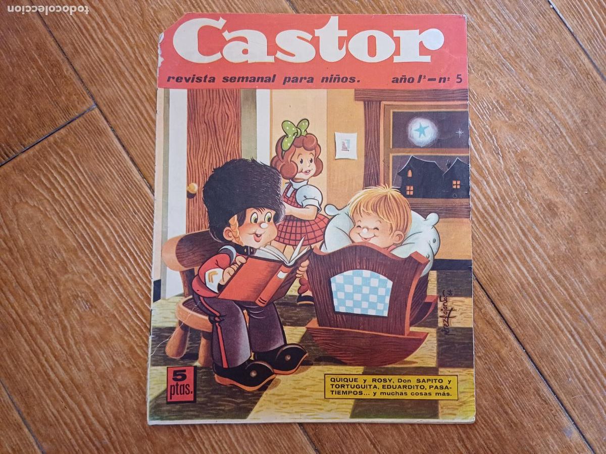 Tebeos: CASTOR N&ordm; 5 - EDITORIAL MAGA 1964 - Foto 1