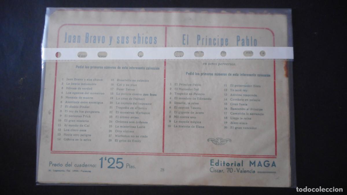 Tebeos: JUAN BRAVO N&ordm; 28 (ORIGINAL) / C-20 - Foto 2