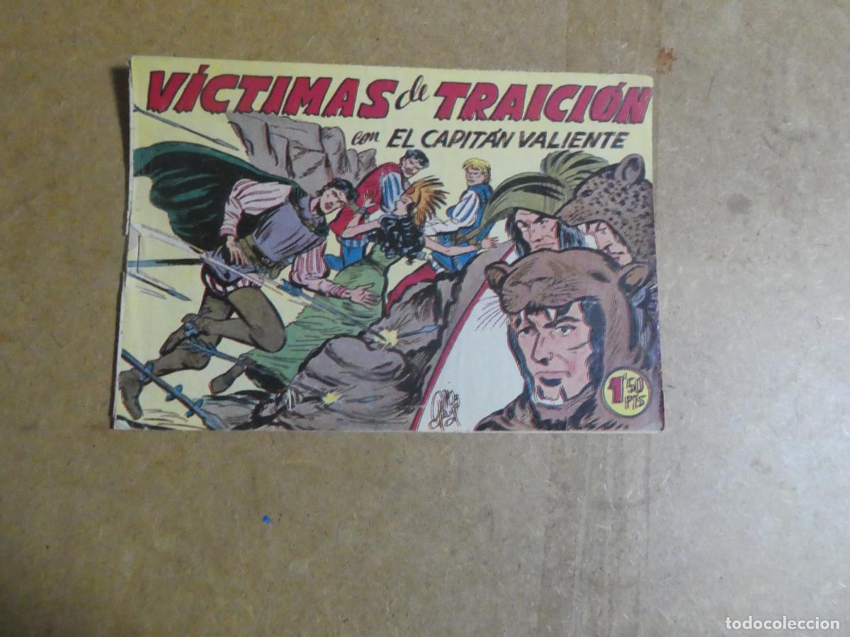 Tebeos: el capit&aacute;n valiente n&ordm; 7, ed. maga 1957 - Foto 1