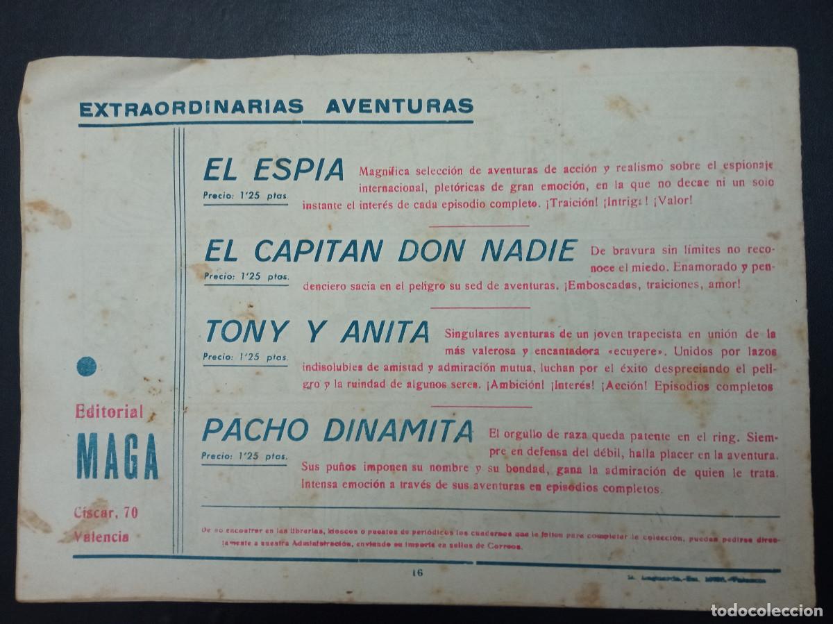 Tebeos: EL CAPITAN DON NADIE, N&ordm; 16 - Foto 2