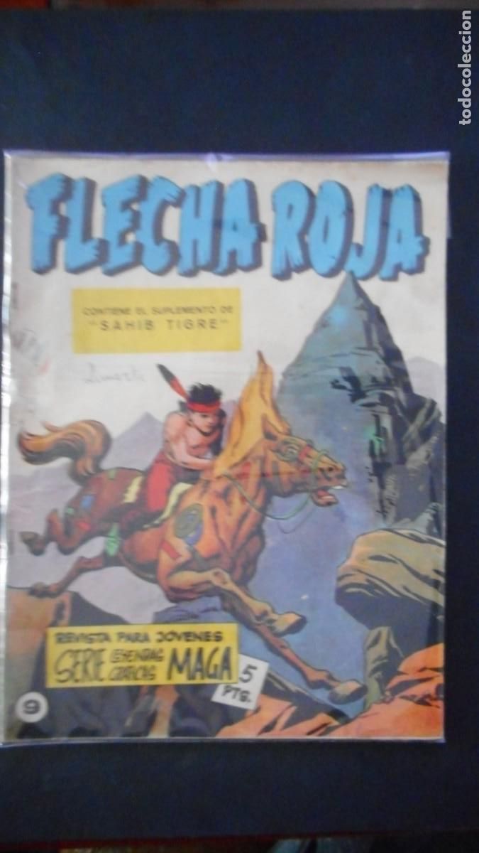 Tebeos: FLECHA ROJA N&ordm; 9 / C-15 - Foto 1
