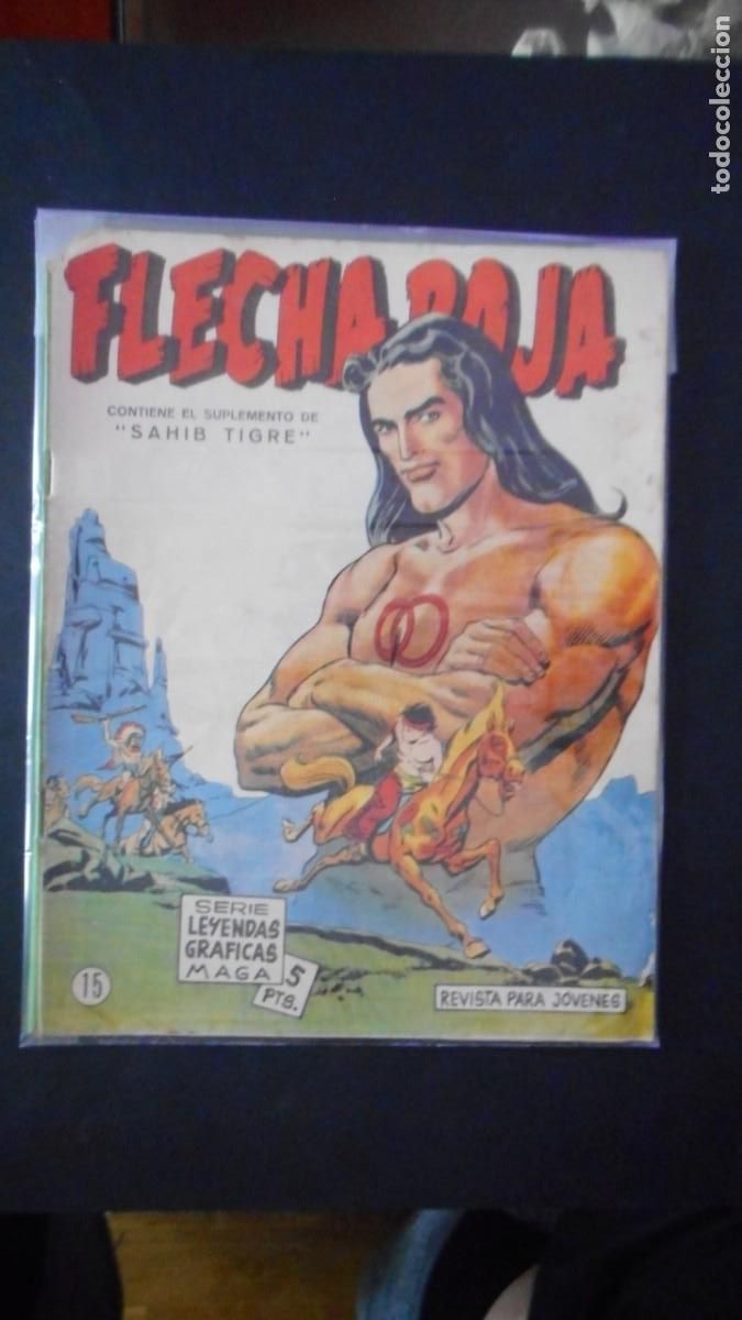 Tebeos: FLECHA ROJA N&ordm; 15/ C-15 - Foto 1
